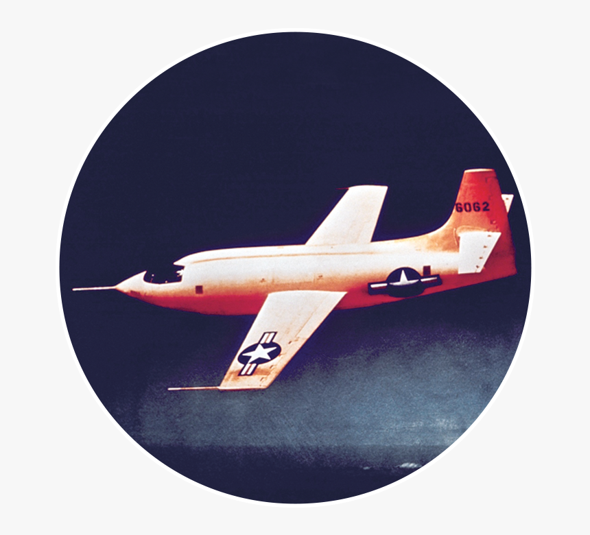 Bell X-1 In Flight - Bell X 1, HD Png Download