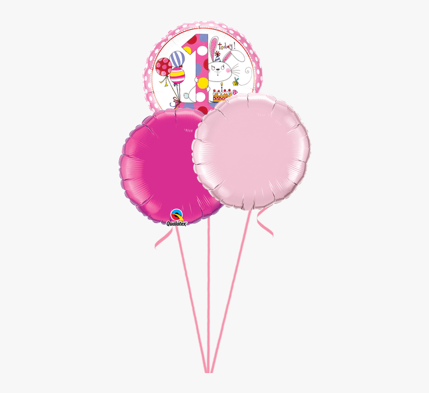 Toy Balloon Pink Birthday Party - Balloon, HD Png Download