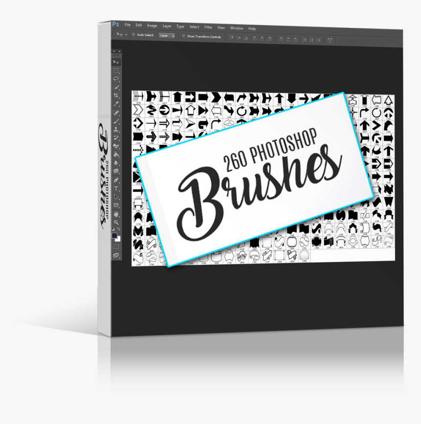 Photoshop Brushes - - Graphic Design, HD Png Download