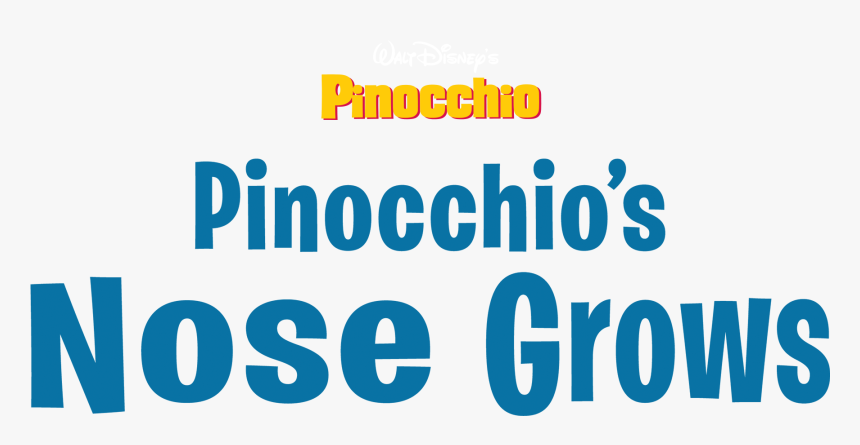 Pinocchio S Nose Grows - Electric Blue, HD Png Download