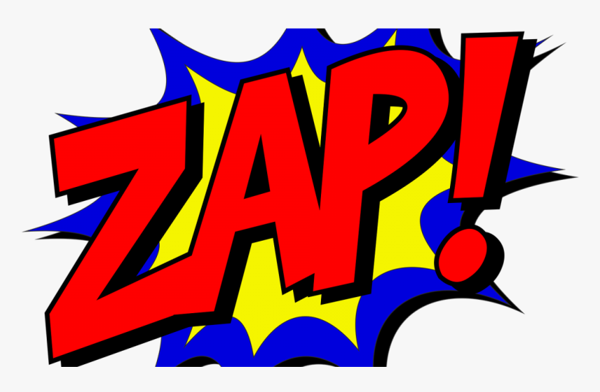 An Uncertain Rush Of Energy - Comic Book Zap Bubble, HD Png Download