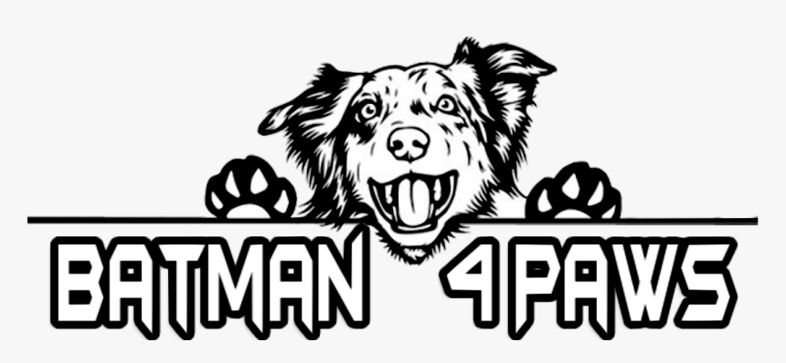 Australian Shepherd Dog Clipart , Png Download - Batman4paws, Transparent Png