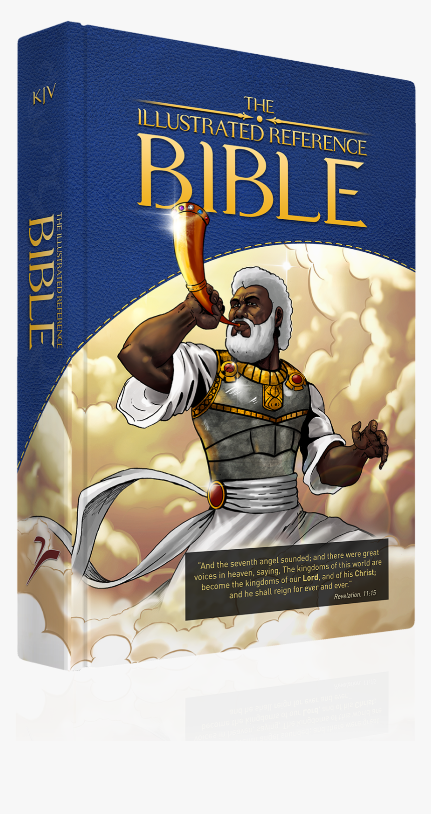 Black Illustrated Reference Bible, HD Png Download