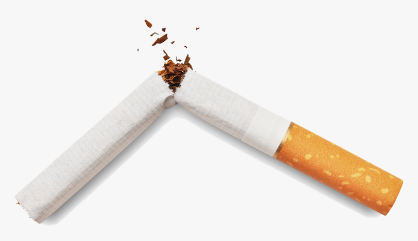 A Cigarrette Broken In Half - Transparent Broken Cigarette, HD Png Download