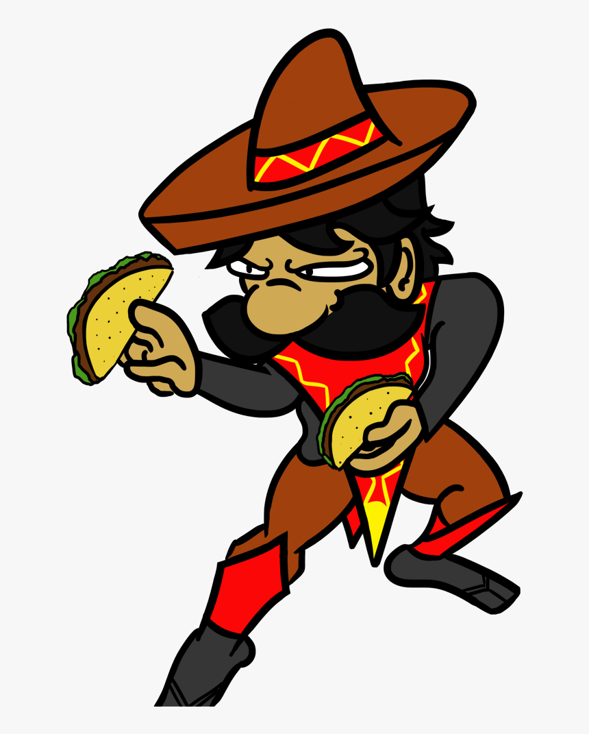 Transparent Sombrero Clipart - Mexican Guy No Background, HD Png Download