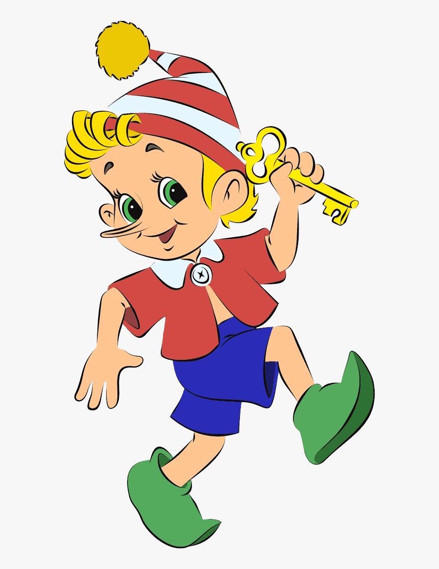 Pinocchio Png - Казковий Герой, Transparent Png