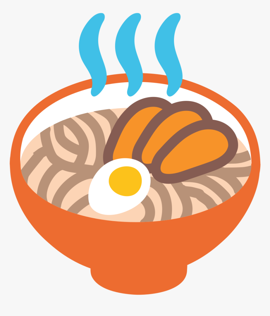 Ramen Emoji Png, Transparent Png
