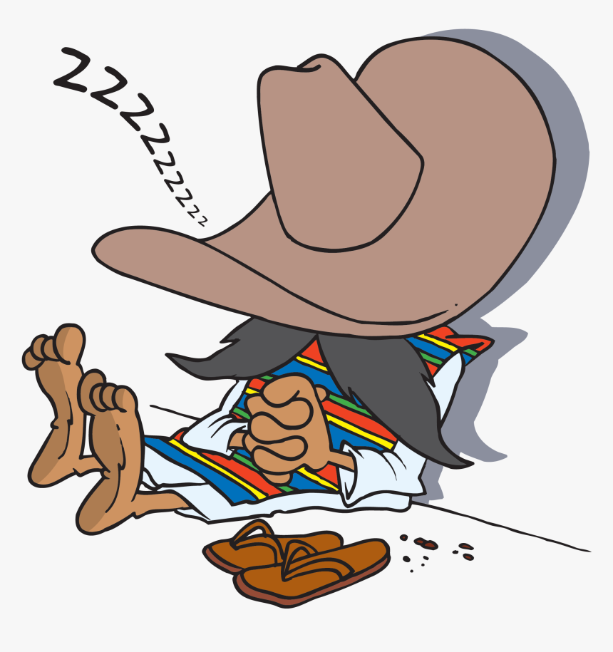 Mexican Clipart Siesta - Siesta Time, HD Png Download
