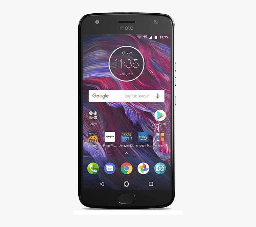 Moto X4 With Alexa Hands-free - 4 Generation Mobile Phone, HD Png Download