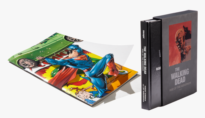 Superman And Walking Dead - Book Cover, HD Png Download