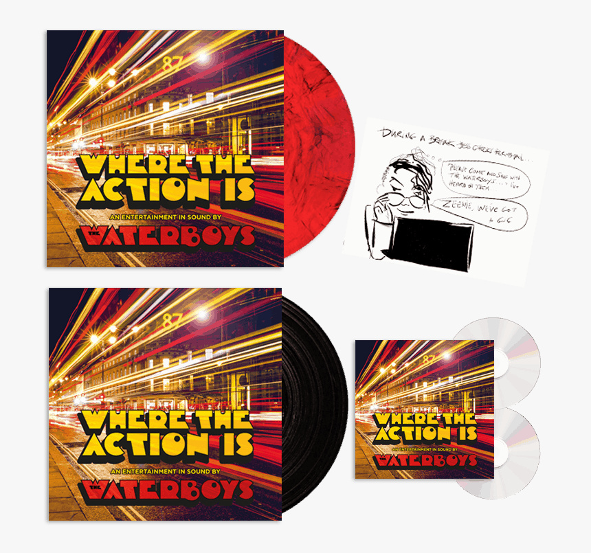 Waterboys Where The Action Is Cover, HD Png Download