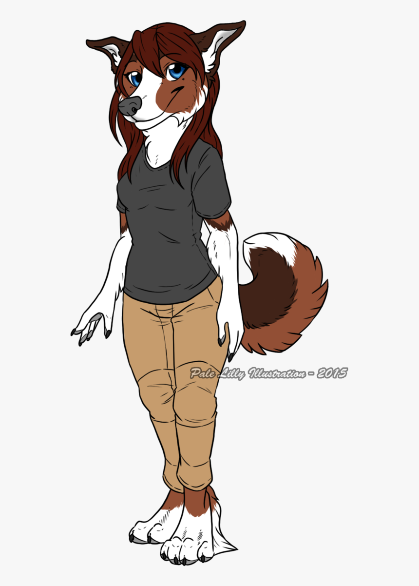 Australian Shepherd Clipart Anthro - Anthro Deer Ass, HD Png Download