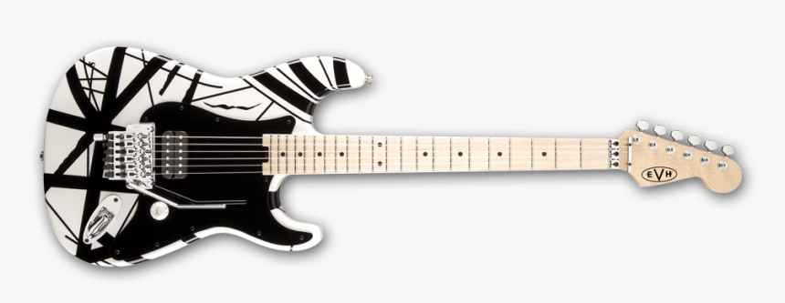 Guitar,string Instrument,bass Guitar,electric Guitar,musical - Van Halen Black White Guitar, HD Png Download