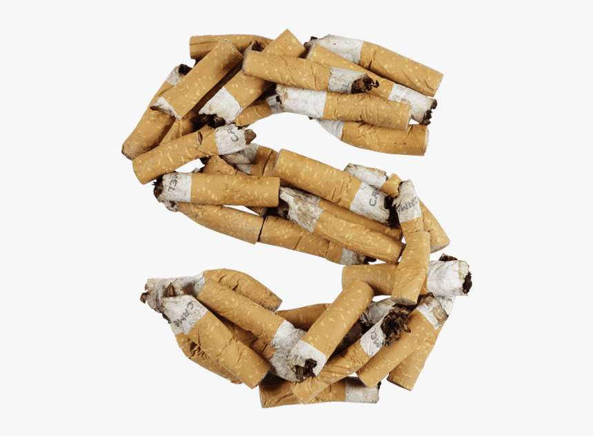 Cigarette Butt Font, HD Png Download