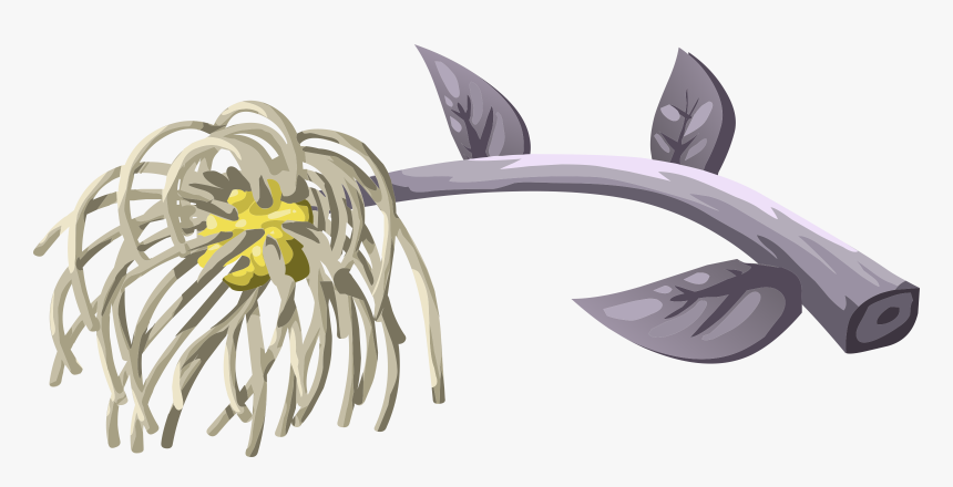 Herbs Hairball Flower Clip Arts - Artificial Flower, HD Png Download