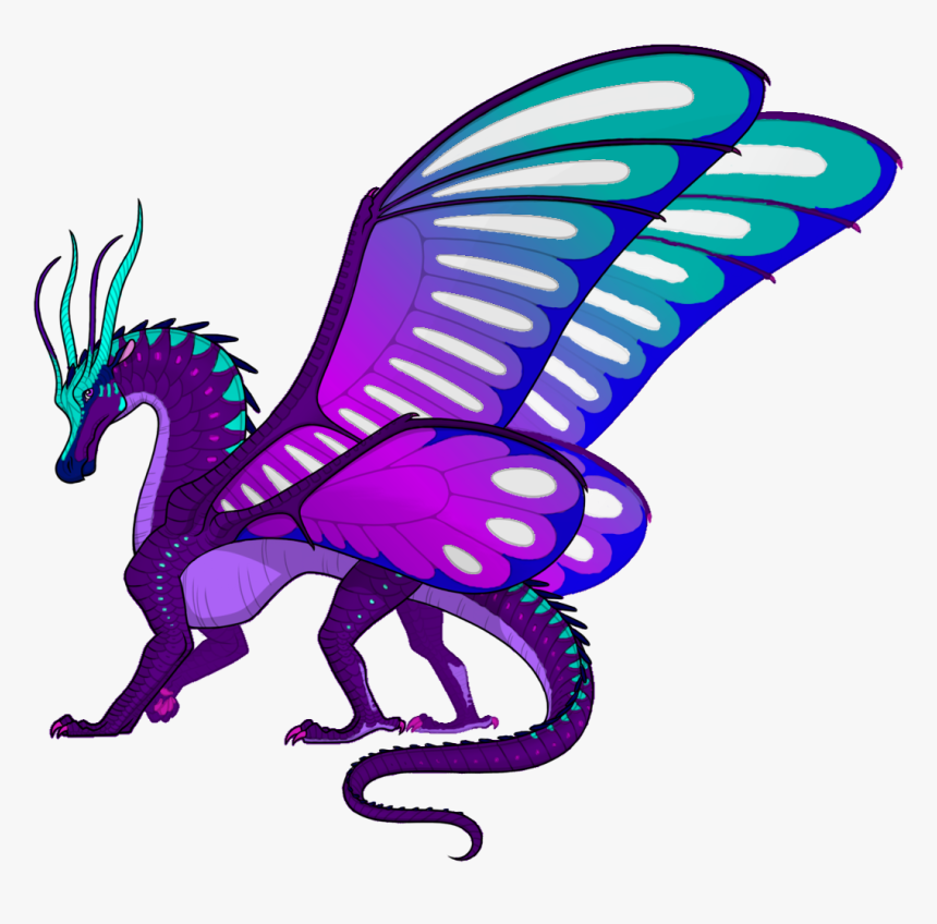 Transparent Purple Iris Png - Wings Of Fire Silkwing, Png Download