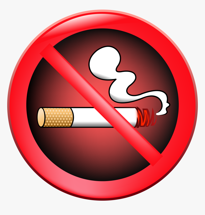 No Smoking Prohibition Sign Png Clipart - Transparent Png Clipart No Smoking Png, Png Download