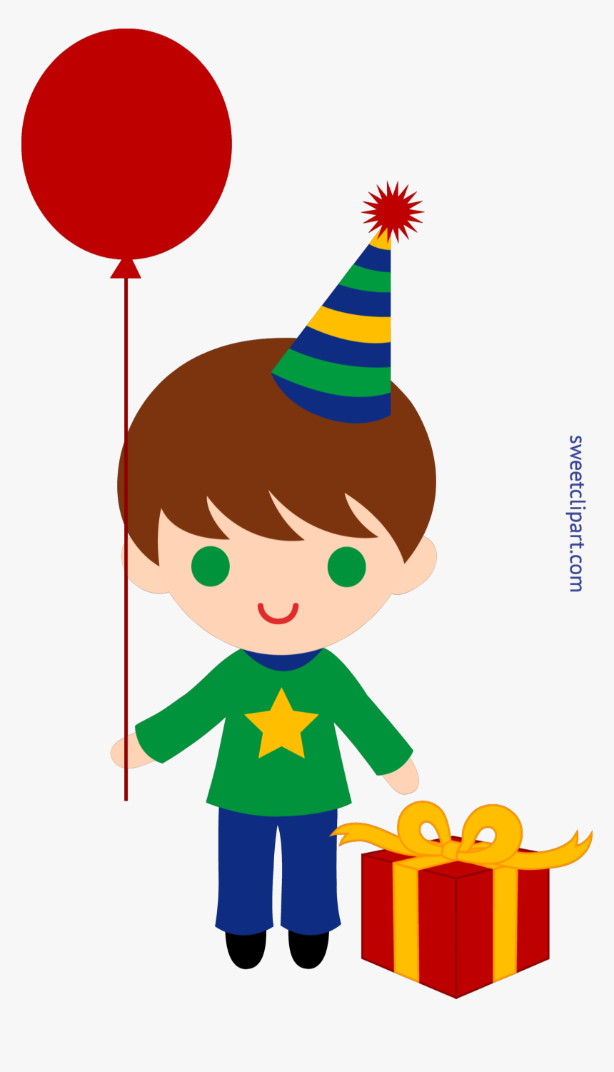 Good Birthday Boy Clip Art - Boy Birthday Clip Art, HD Png Download