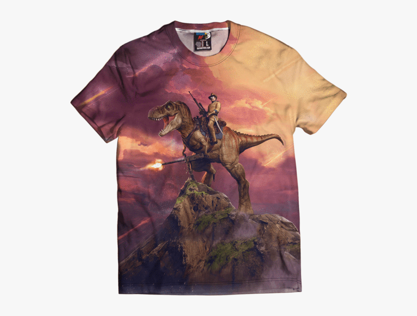 Teddy T-rex - American Af, HD Png Download