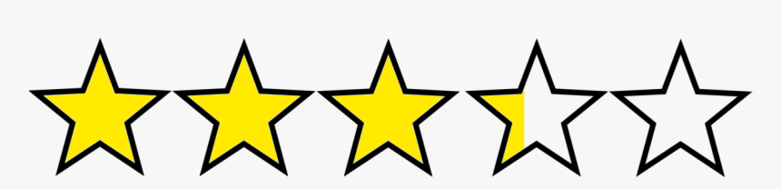 Transparent Background Rating Stars Png, Png Download