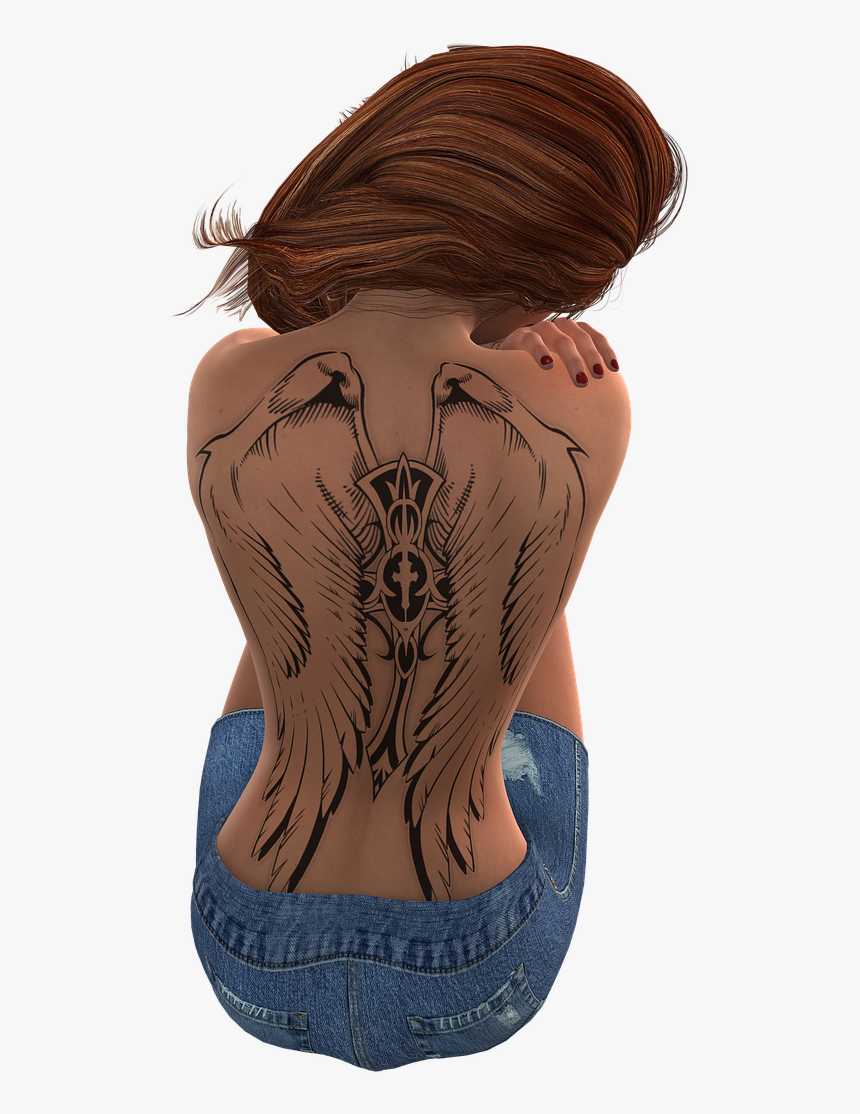 Transparent Back Tattoo Png - Tattoo, Png Download