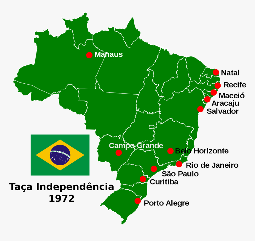 Race Map Of Brazil, HD Png Download