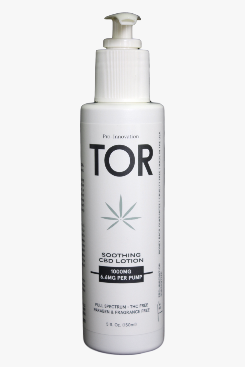 Tor 1000 Mg Cbd Lotion, HD Png Download