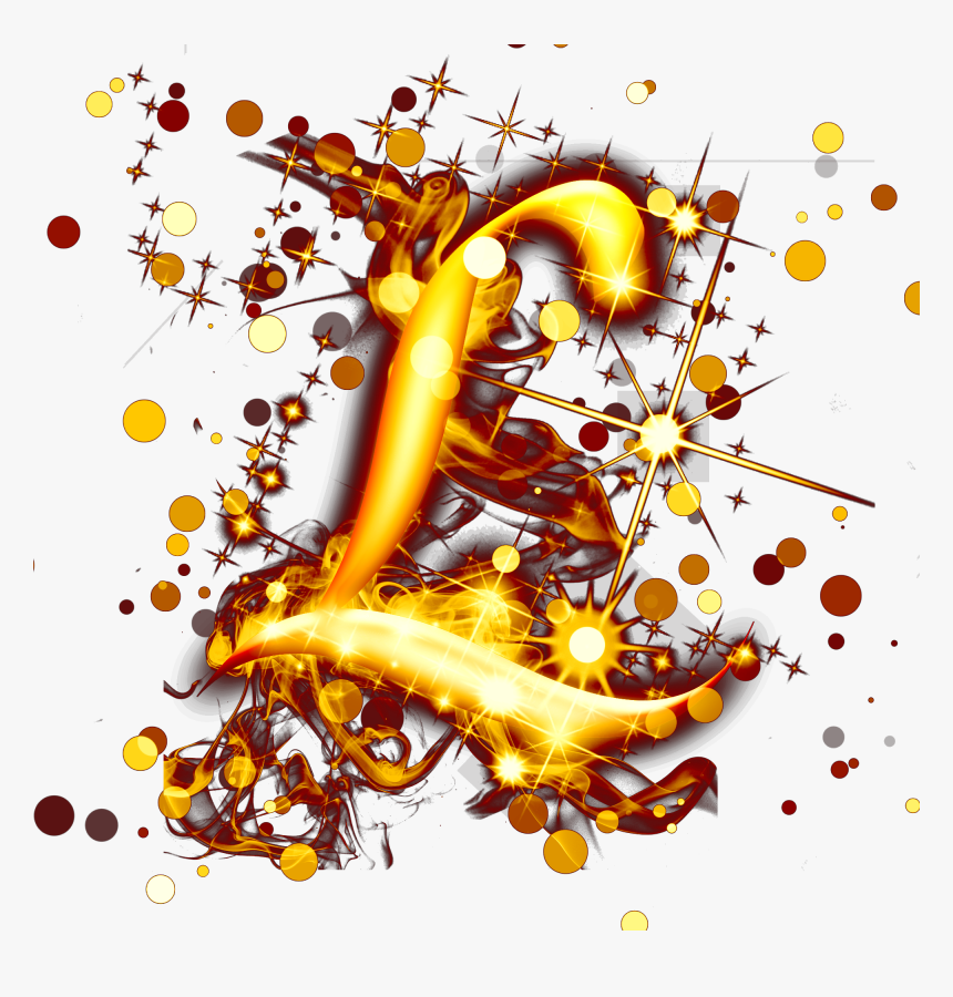 Gold Light Effect Letters Starlight Png And Psd - Png Letras De Oro, Transparent Png