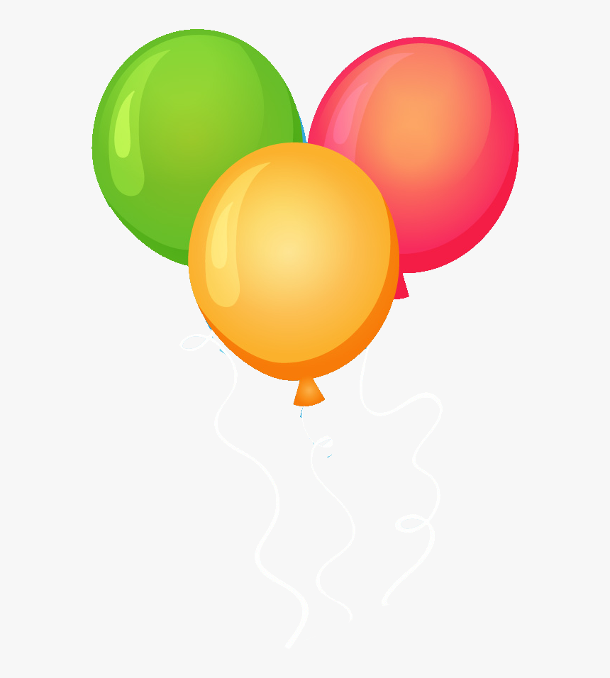 Happy Birthday Border Png - Balloon, Transparent Png