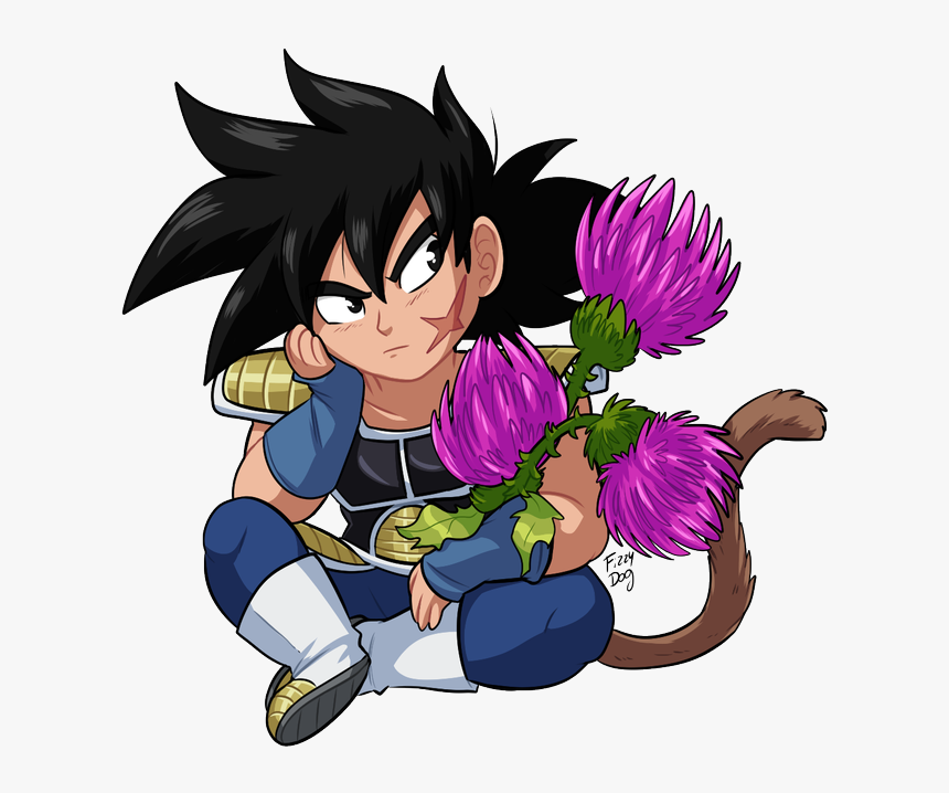 Bardock Burdock Flowers - Cartoon, HD Png Download