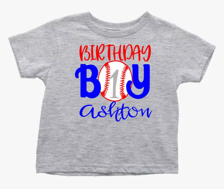 Baseball Birthday Boy - I M Just A Kid Who Likes To Watch Other Kids On Youtube, HD Png Download