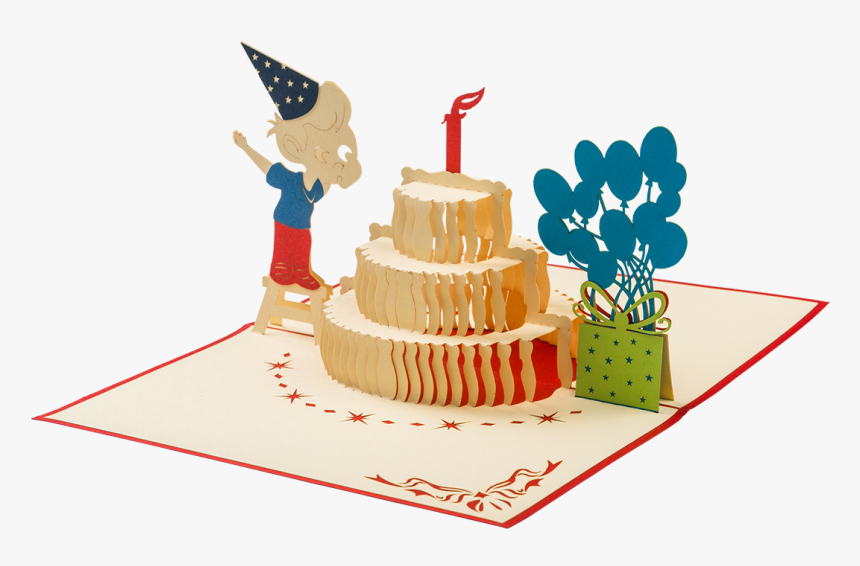 Birthday Boy Blowing Out Candles - Birthday Cake, HD Png Download