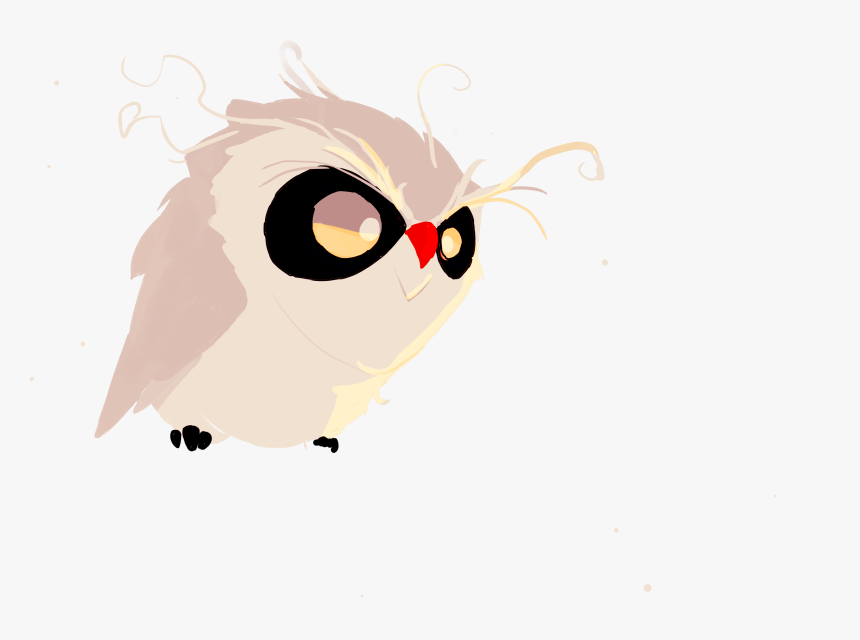Is A Clever, Mischievous Old Owl Who Lives In Spooky - Cartoon, HD Png Download