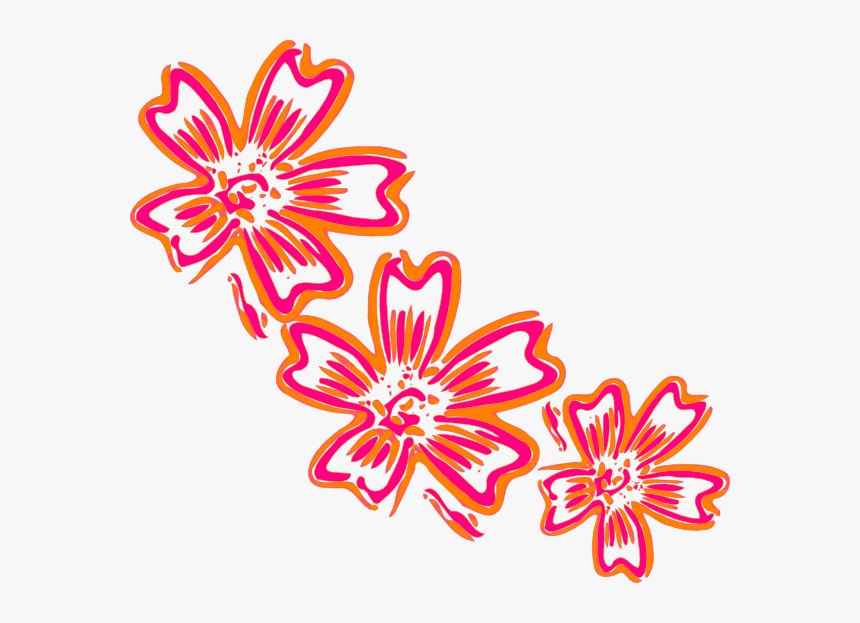 Flower Svg Clip Arts 600 X 543 Px - Navy Flower Design Png, Transparent Png