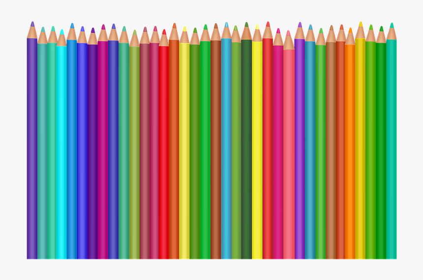 Lápices De Colores, Escuela, Color, Pintura, Figura - Colored Pencil, HD Png Download
