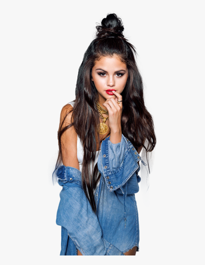 Selena Gomez Top Knot, HD Png Download