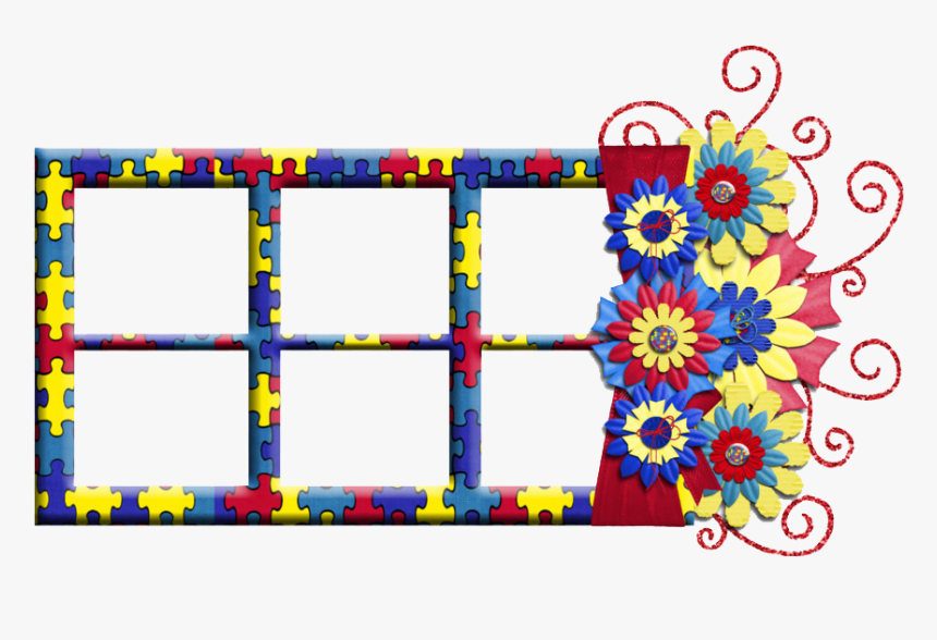 Collage Frame Png Free Background - Collage Frame Png Circle, Transparent Png