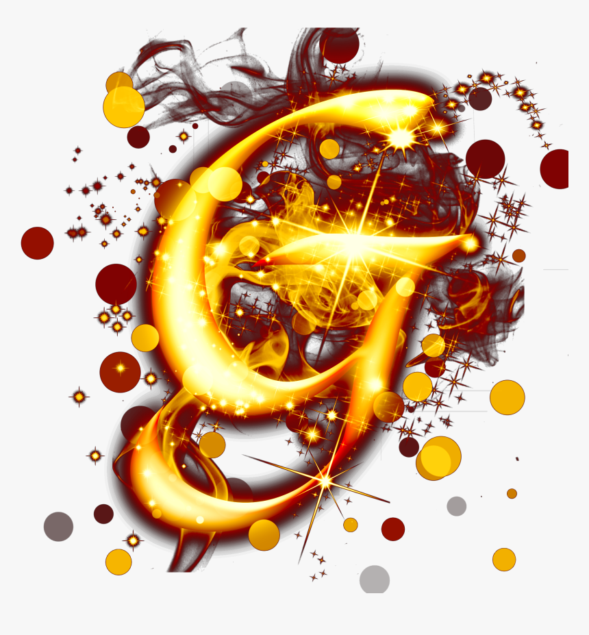 Gold Light Effect Letters Starlight Png And Psd - Png Gold Light Effect Letters, Transparent Png