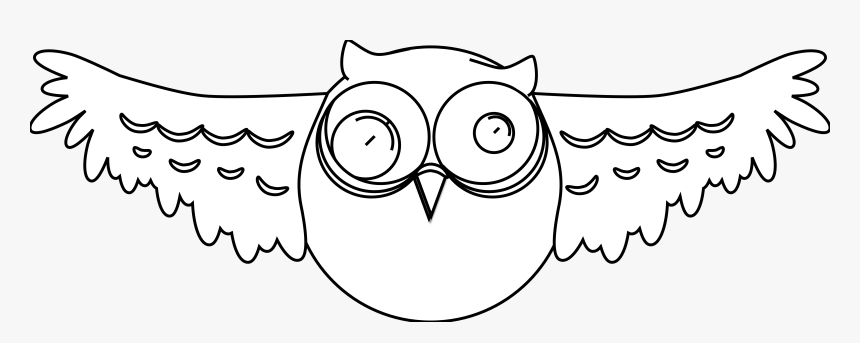Cartoon Owl Black And White Wallpaper High Quality - Cartoon, HD Png Download