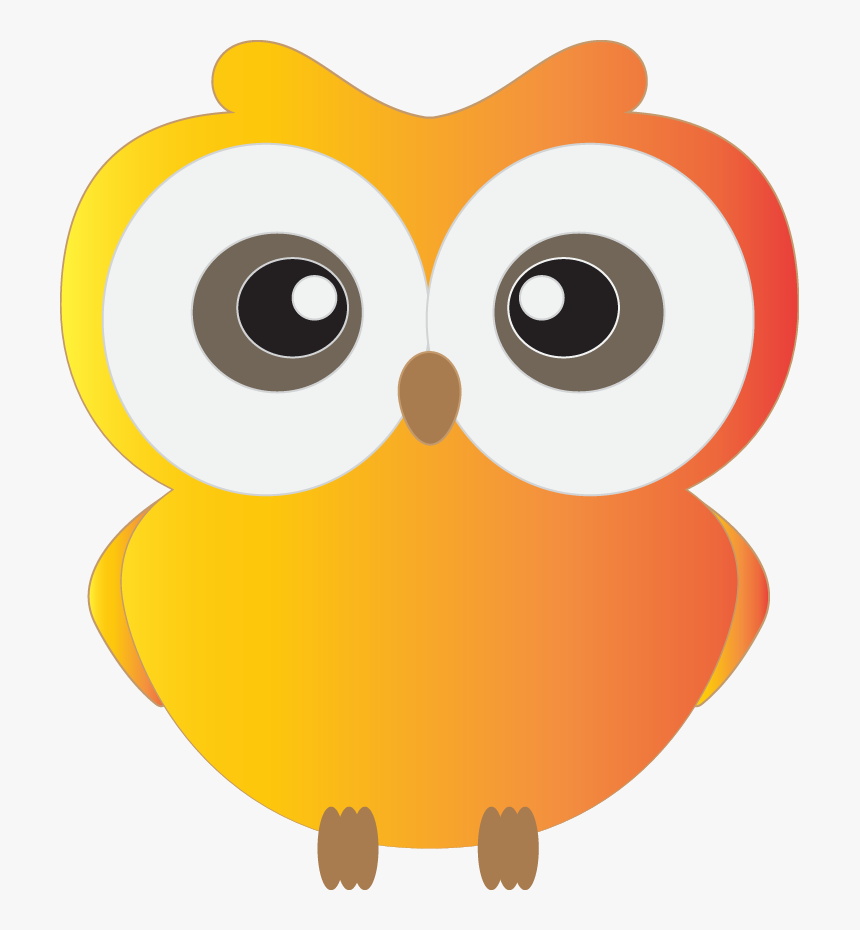 Cartoon Clipart Owl - Cute Owls Clipart, HD Png Download