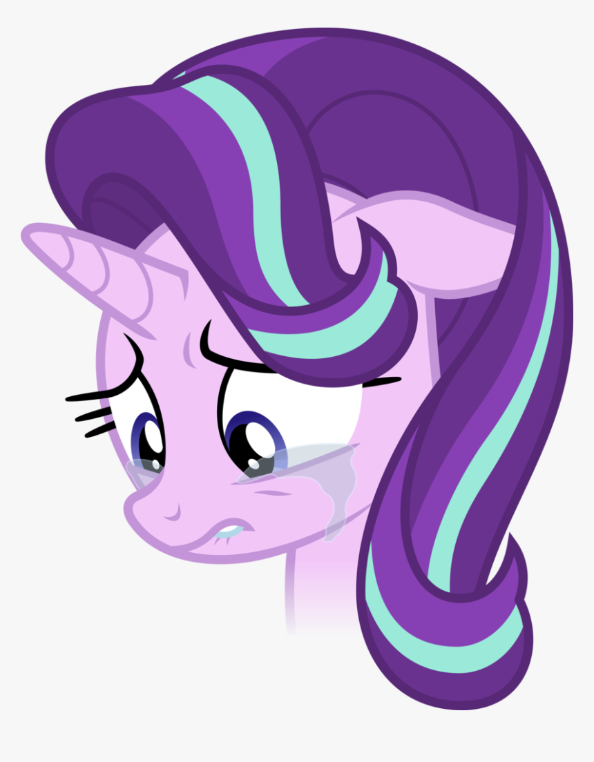 Starlight Glimmer Crying By Chrzanek97 - Starlight Mlp Sad Vector, HD Png Download