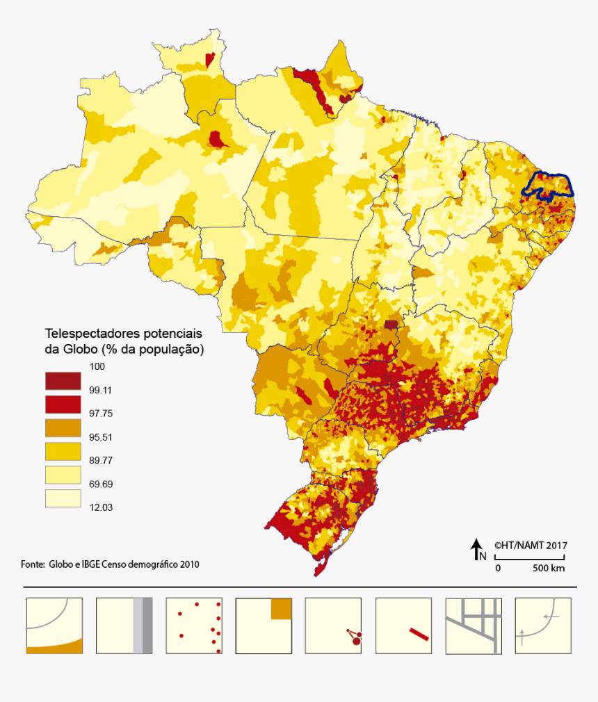 Densidade Demografica Do Brasil 2018, HD Png Download