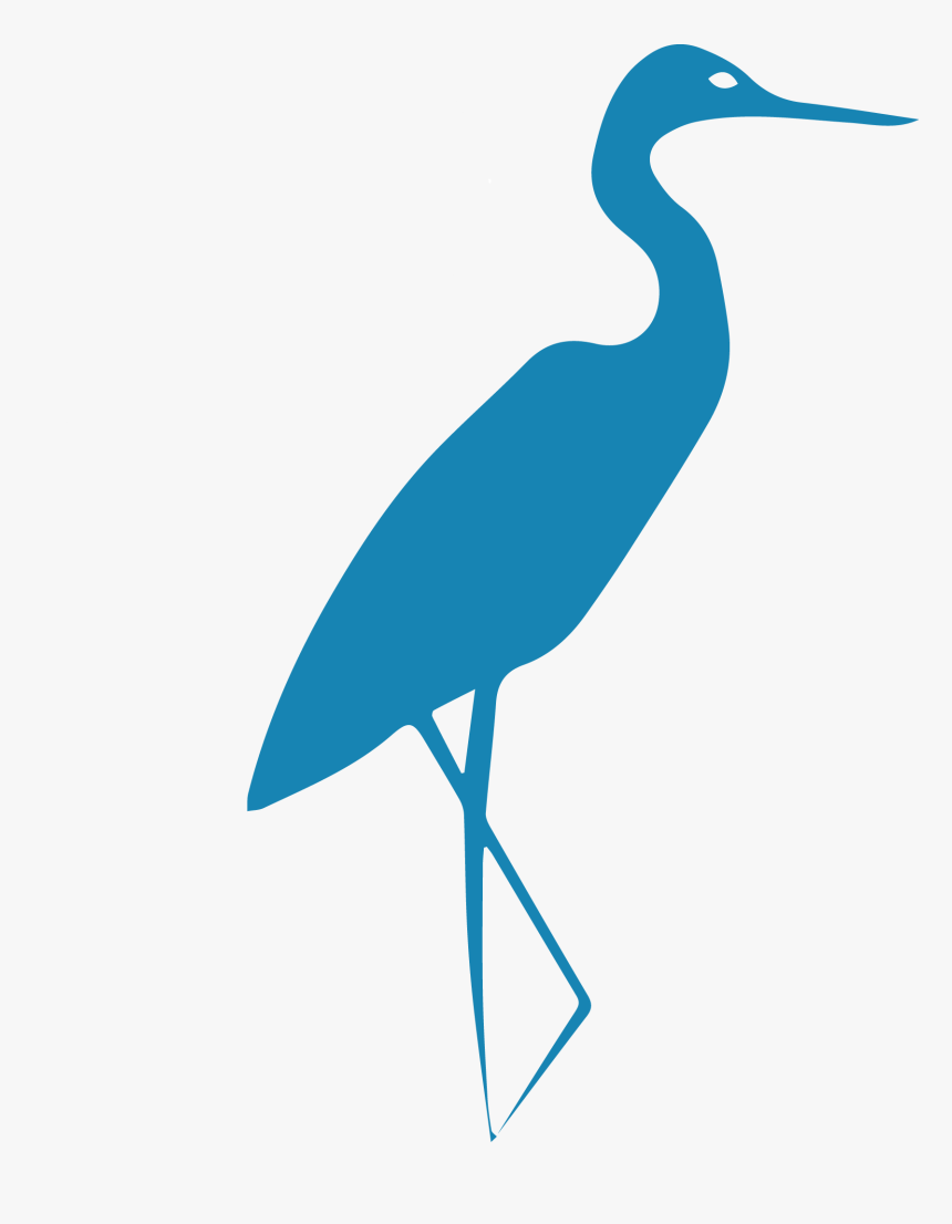 Blue Heron Png, Transparent Png