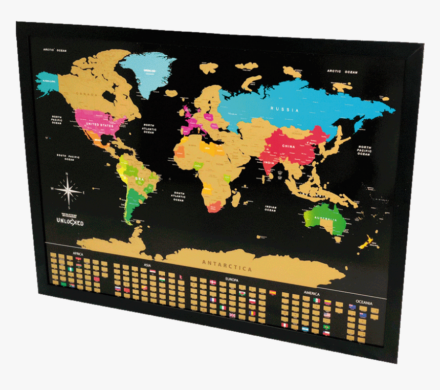 World Map, HD Png Download