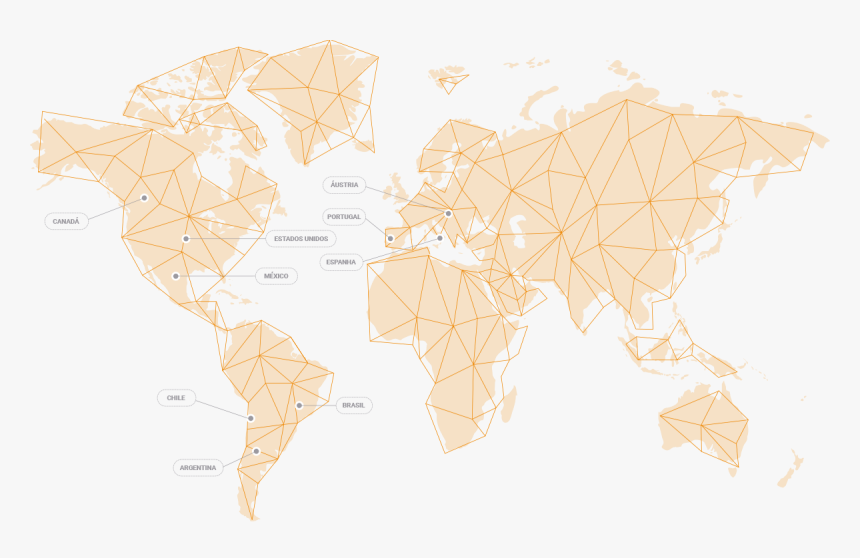 World Map 19 - Colorful Art By Sharon Cummings, HD Png Download