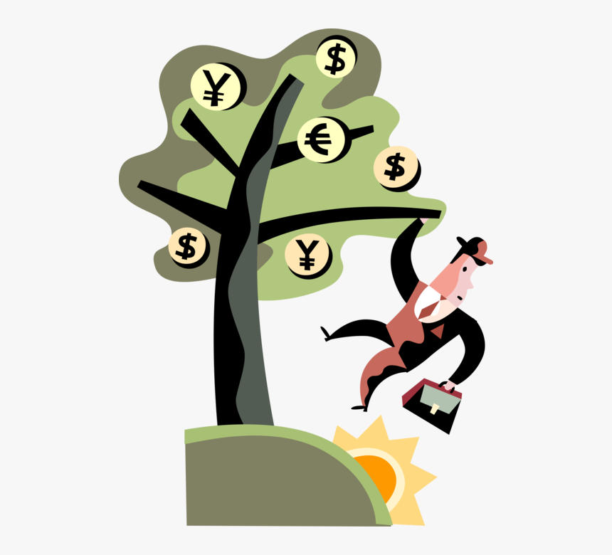 Vector Illustration Of Businessman Climbs International - Cartoon, HD Png Download