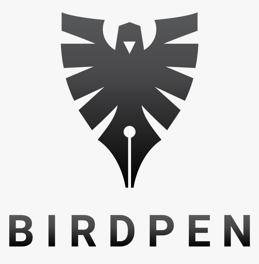 Bird Pencil Logo, HD Png Download