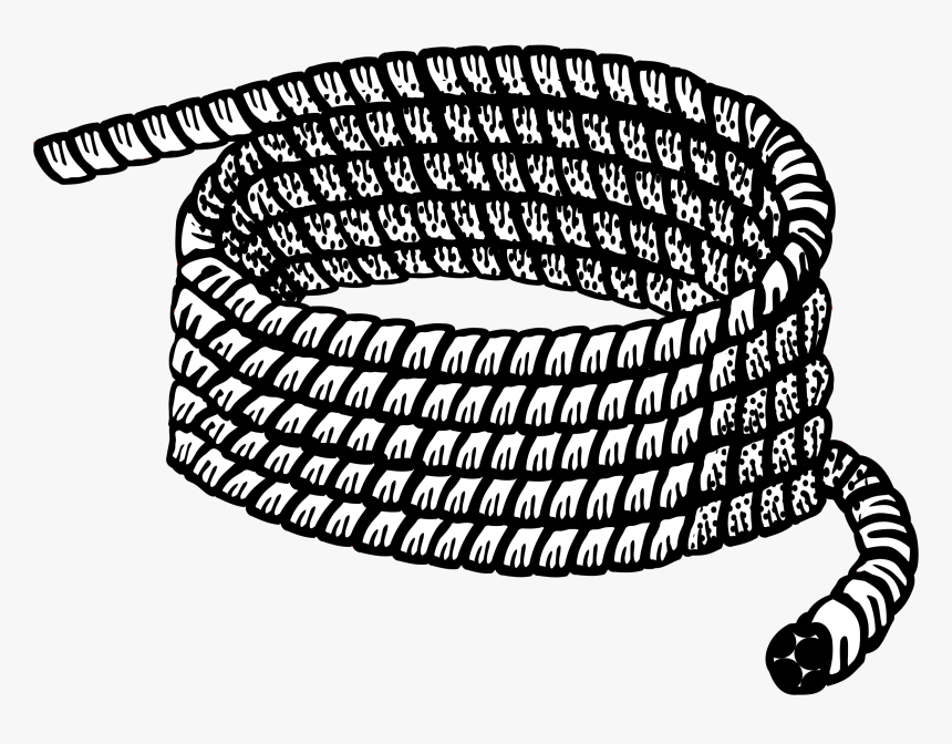 Rope Png Black And White - Ninja Keyboard And Mouse, Transparent Png