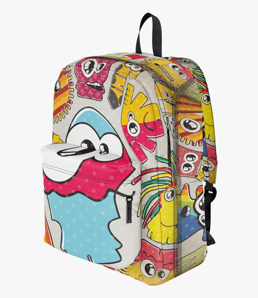 School Bus Aliens Backpack - Daily Bumps New Merch, HD Png Download