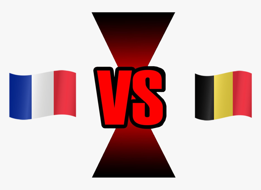 Fifa World Cup 2018 Semi-finals France Vs Belgium Png - Graphic Design, Transparent Png